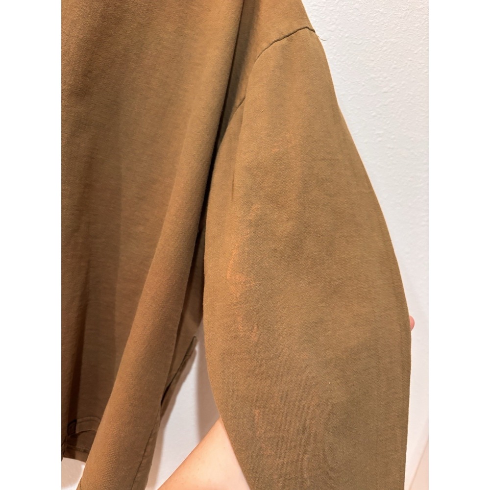 Babytoes Cotton Olive Barn Jacket Sz XL Chore Coat Gorpcore Whimsigoth Lagenlook - Picture 16 of 16